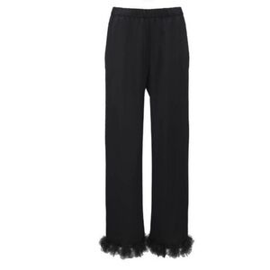 New!For Love And Lemons Black PJ Pants